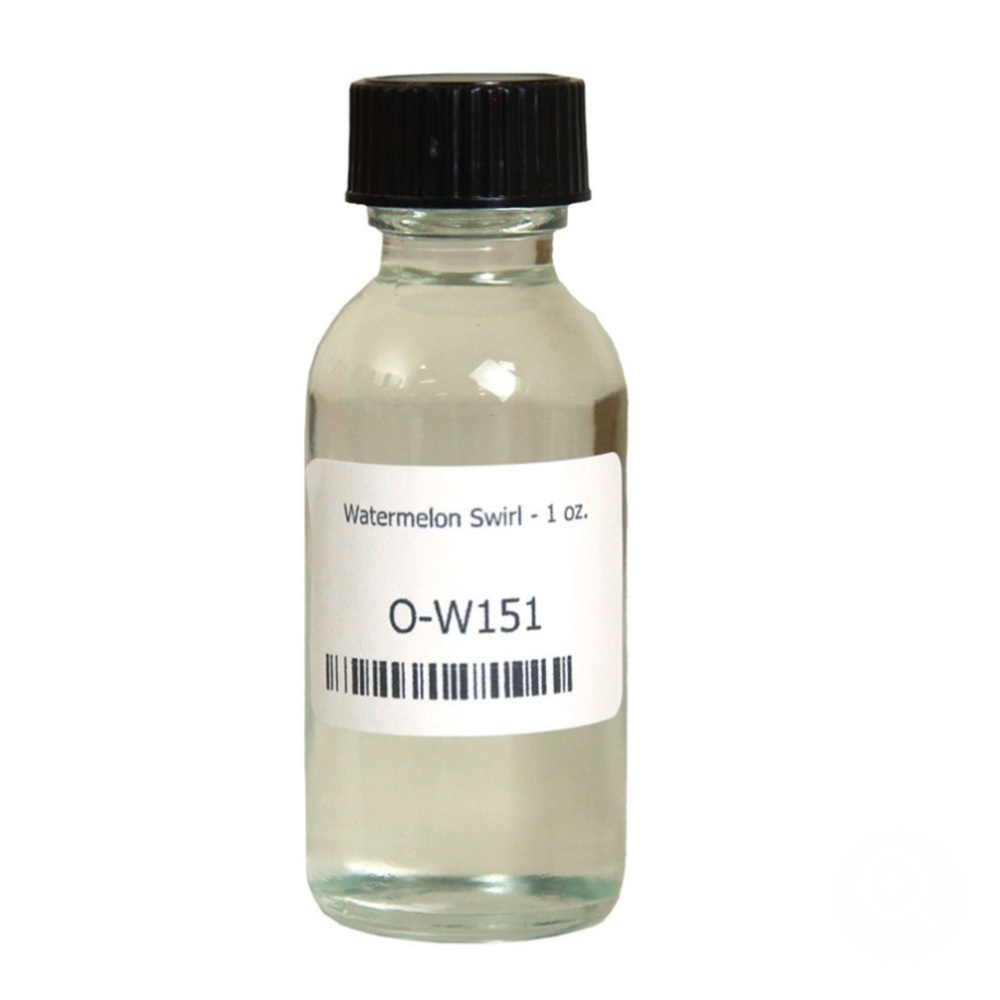Watermelon Swirl 1 Oz Glass Roll-On Fragrance oil